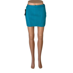 Retrofete Taressa Skirt in Aqua Blue